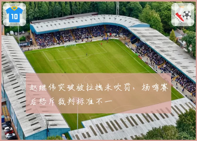 赵继伟突破被拉拽未吹罚，杨鸣赛后怒斥裁判标准不一